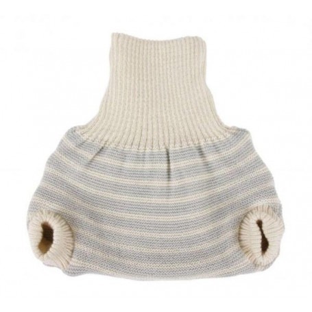 Culotte shorty en laine tricotée - Popolini