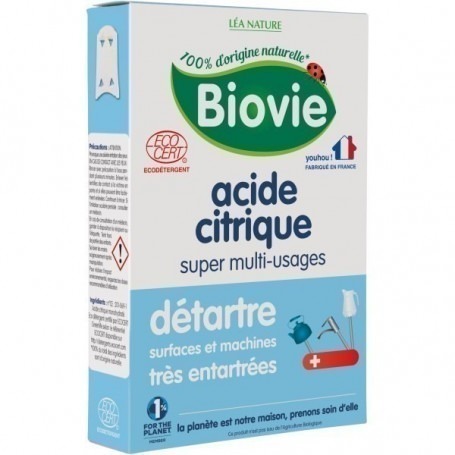 Acide citrique 350gr -&nbsp;Biovie