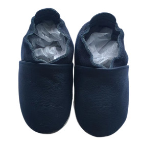 Chaussons cuir souple ECO BEBE