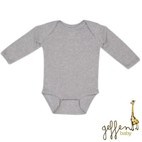 Body à Manches Longues Gris - Geffen Babby