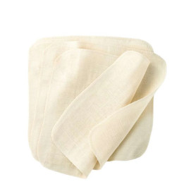 Lot de 5 Langes mousseline coton bio - Disana
