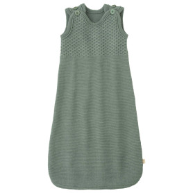 Gigoteuse sans manches bébé -Laine Mérinos Douce et Confortable - Couleur Jade