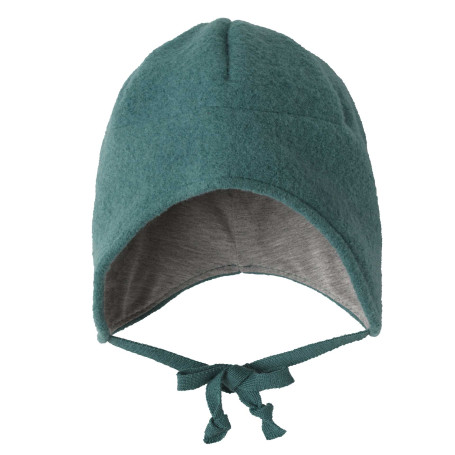 Bonnet laine bouillie eucalyptus