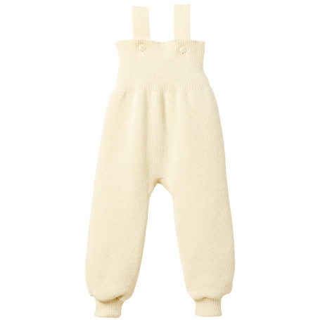 Salopette bébé en Laine Merinos Disana - Naturel