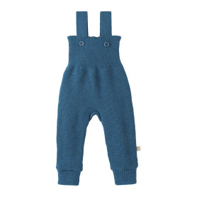 Salopette bébé en Laine Merinos Disana - Rose