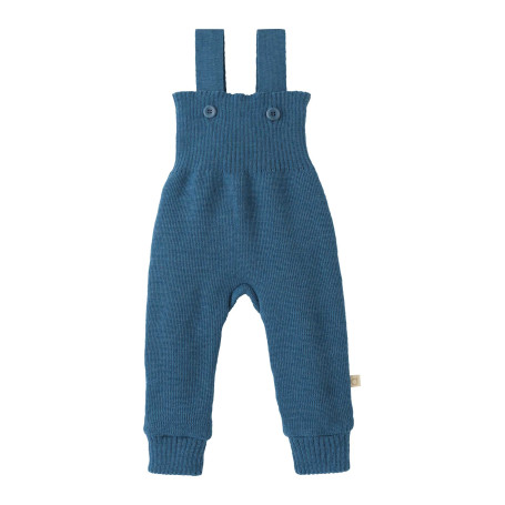 Salopette bébé en Laine Merinos Disana - Rose